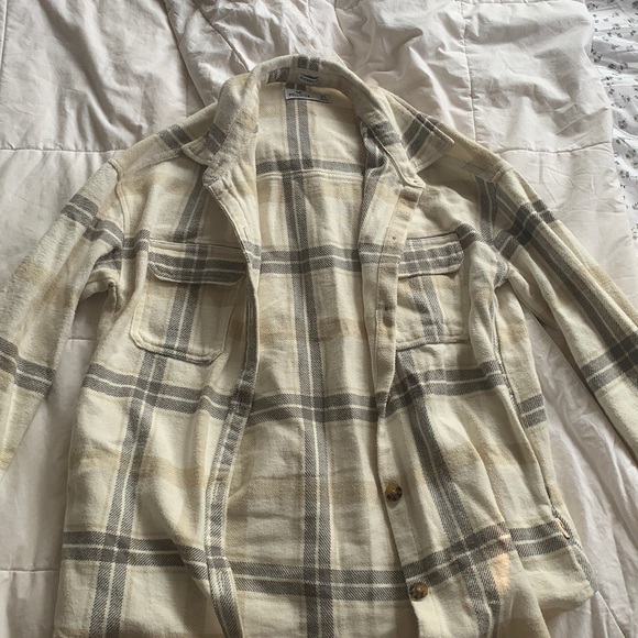 Hollister boyfriend fit button up flannel - Picture 1 of 3